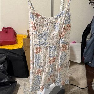 Floral Print Summer Dress